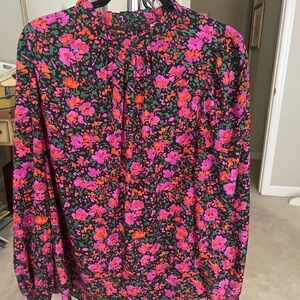 Jodifl Women's Floral Top - Pink and Green